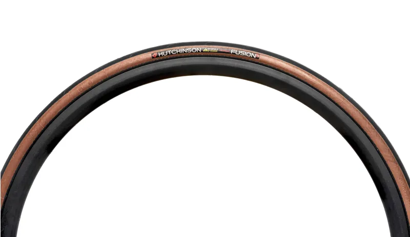 Hutchinson Fusion 5 Performance Road Race Tyre Tan Wall 700 x 25 tube type-2